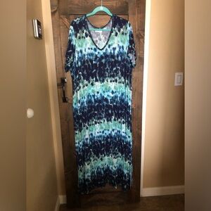 Knit maxi dress by Kim Gravel
